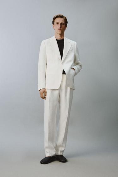 100% LINEN RELAXED FIT SUIT - 993 by Zara - Image 0