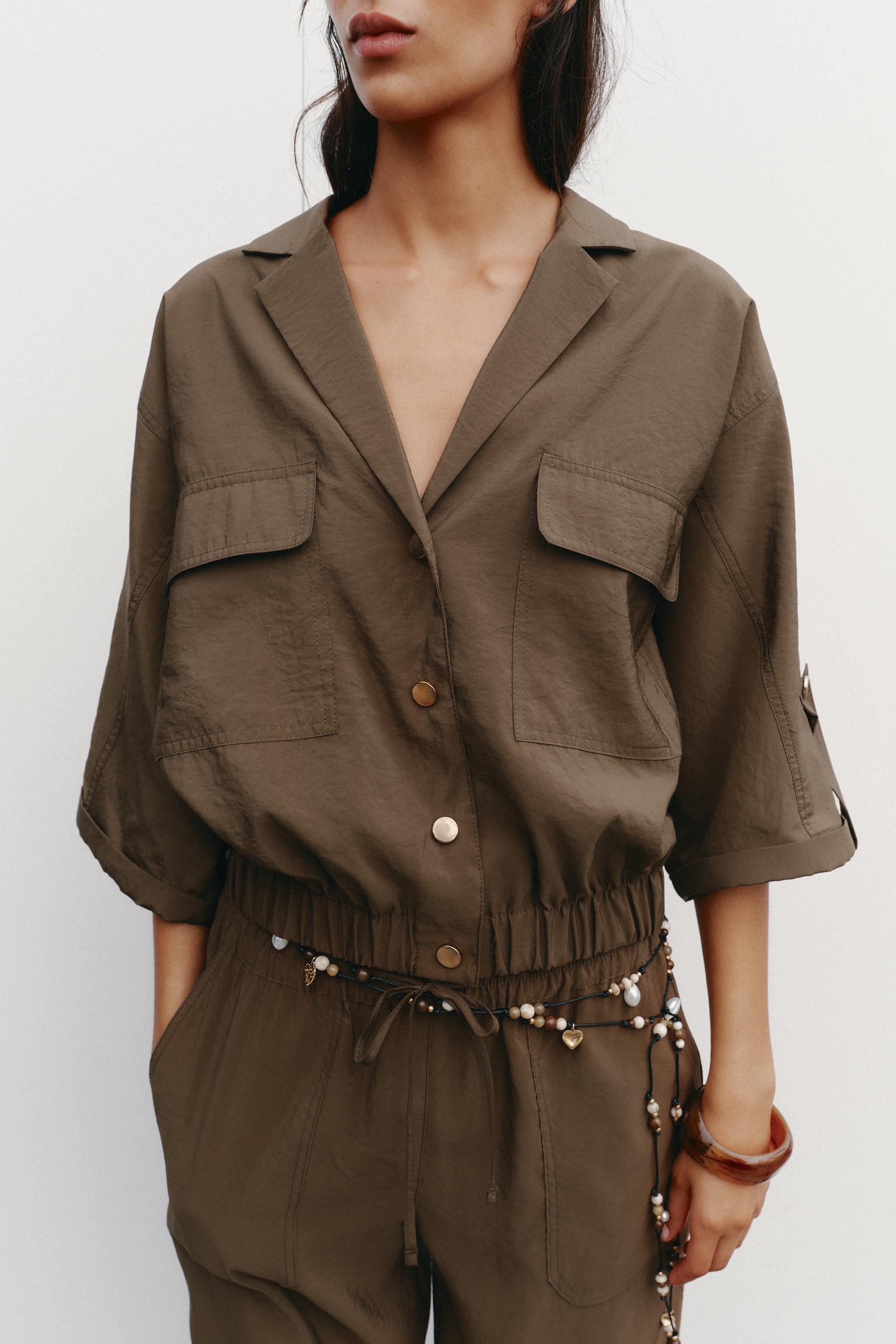 SHORT SLEEVE SAFARI SHIRT