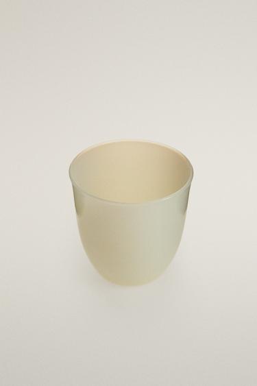 VERRE BOROSILICATE COULEUR - Jaune de Zara - Image 1