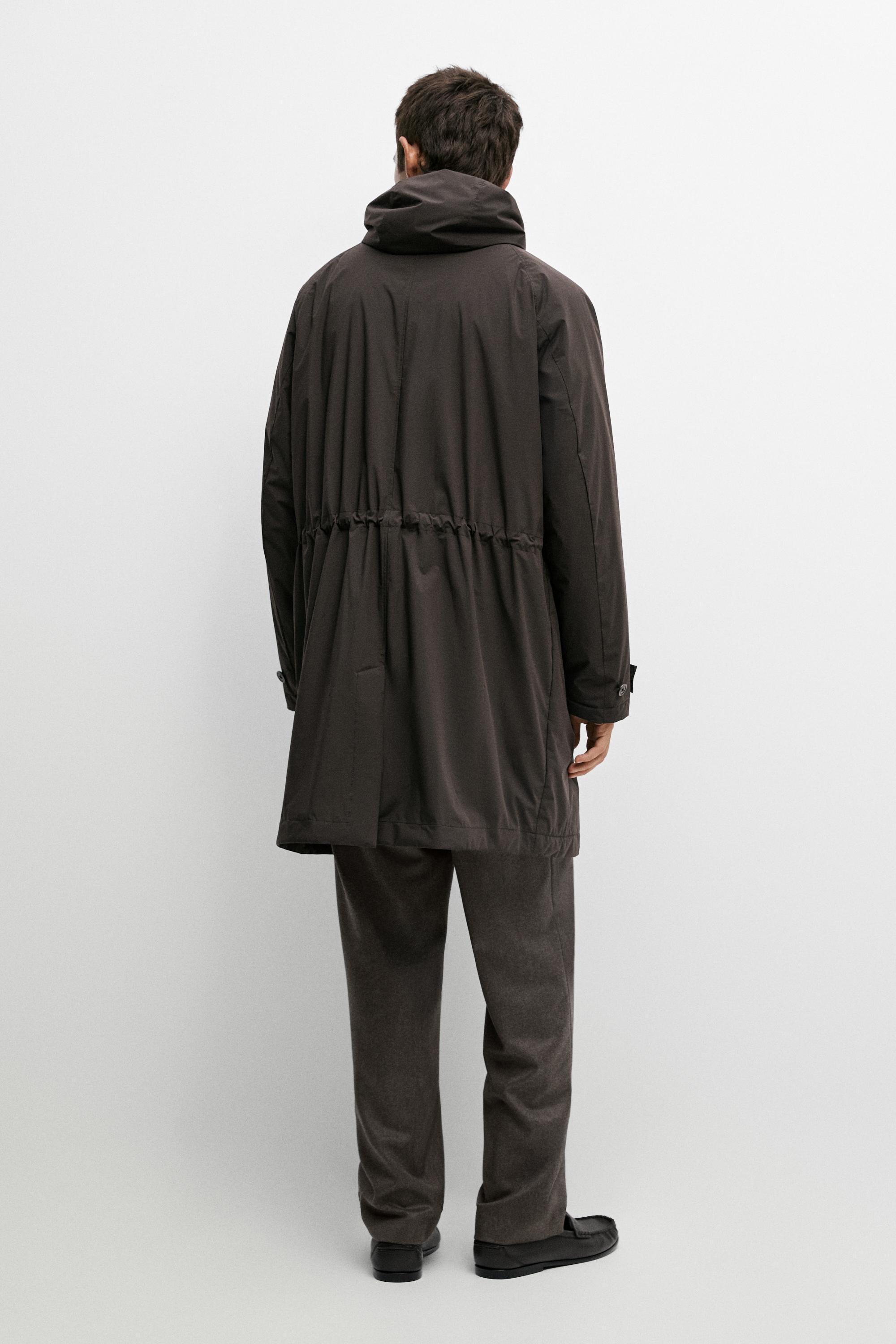 Long technical parka