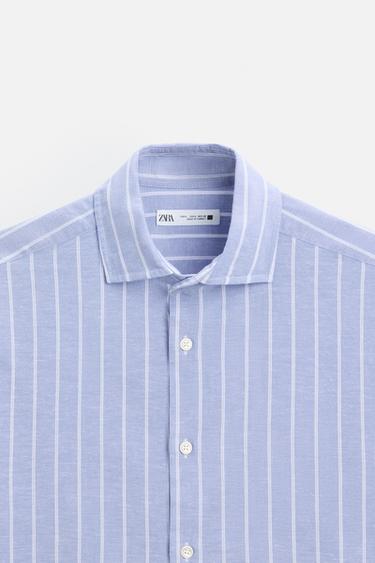 CHEMISE À RAYURES - rayures de Zara - Image 7