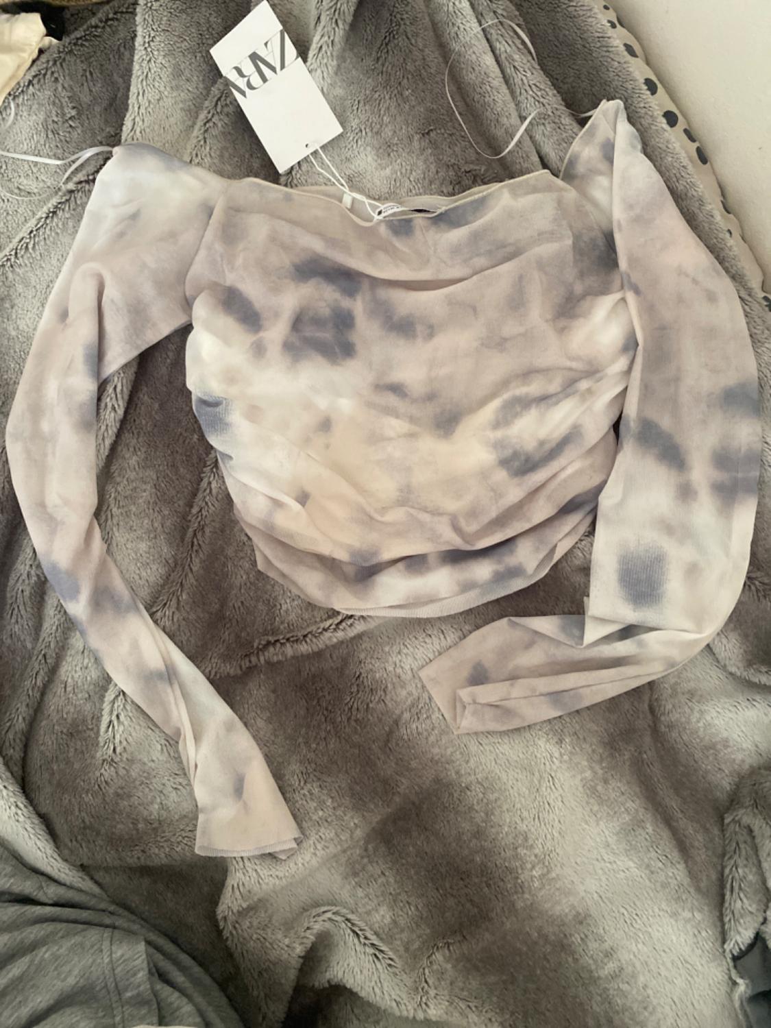 GATHERED TULLE TOP - Image 2