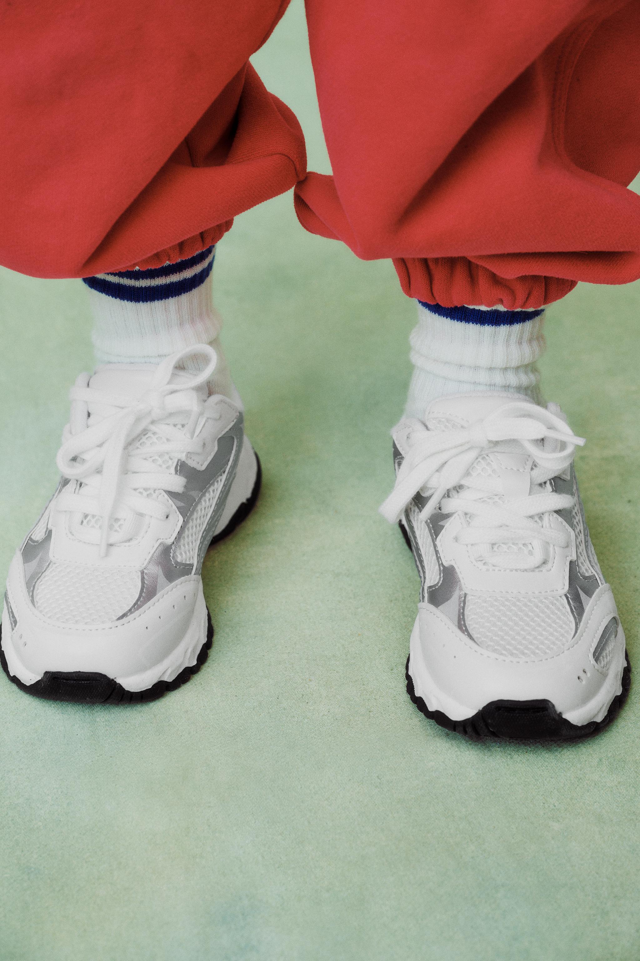 MESH SNEAKERS - White | ZARA United States