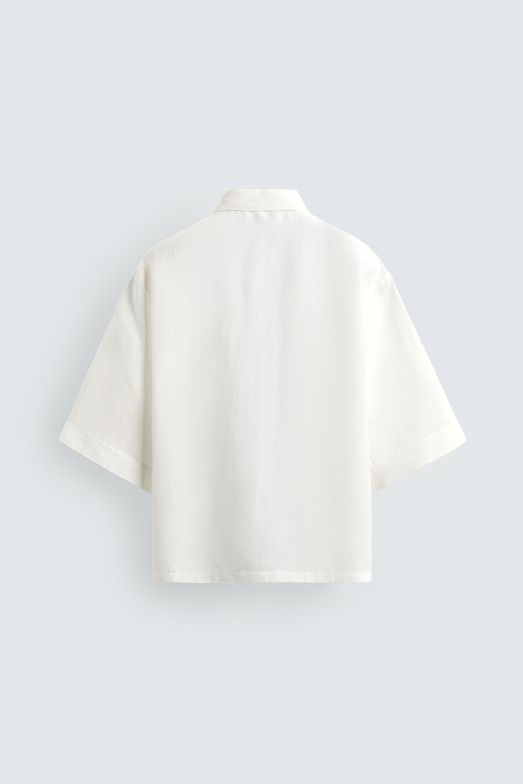 CHEMISE COUPE BOXY STRUCTURÉE