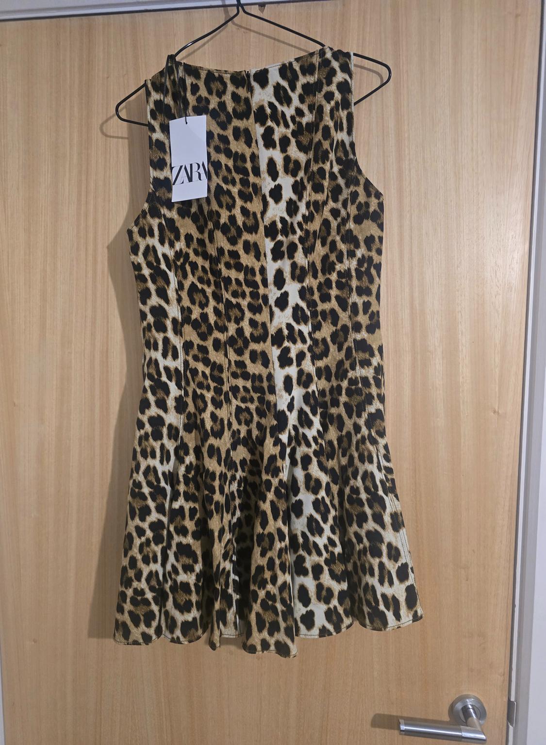 ZW COLLECTION ANIMAL PRINT DRESS WITH GODETS - Image 2
