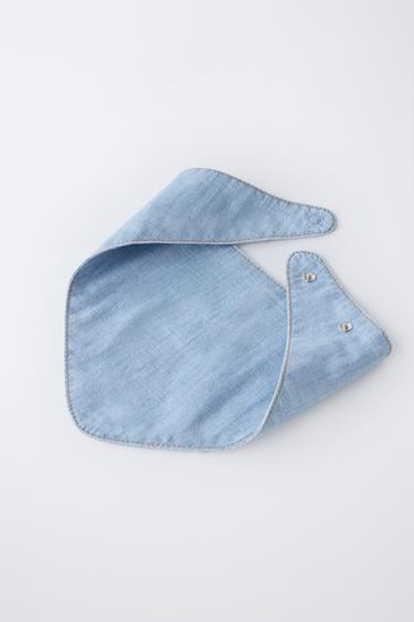 BANDANA EN JEAN - Bleu moyen de Zara - Image 2