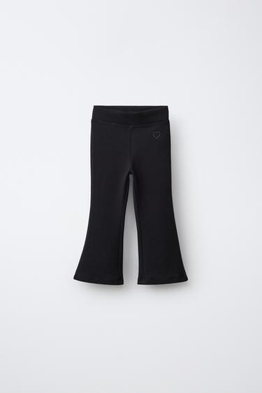 LEGGING FLARE SPORTY - Negro de Zara