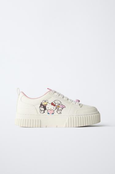 HELLO KITTY © SANRIO SNEAKERS - White by Zara