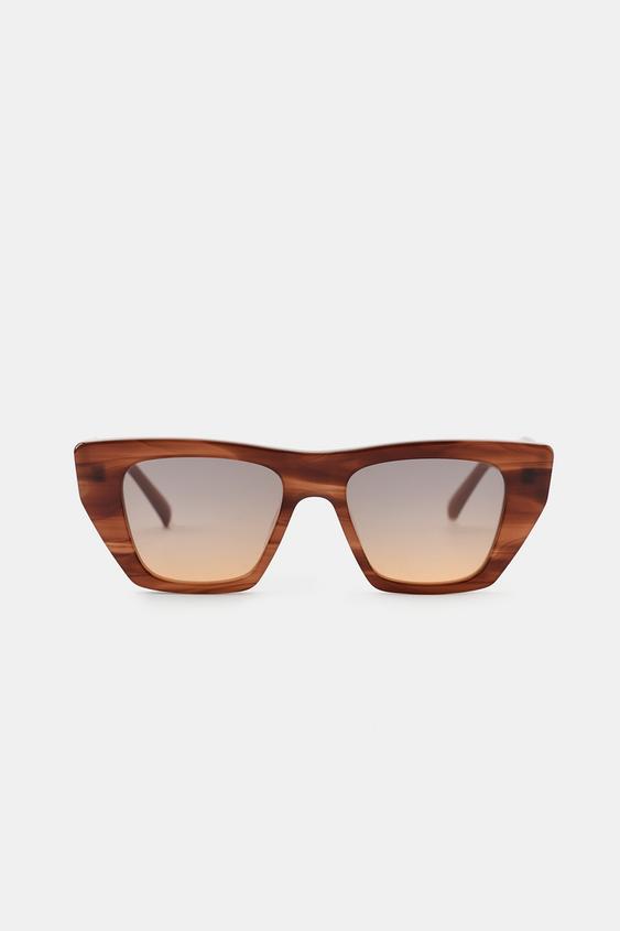 GAFAS DE SOL CAT EYE - Marrón de Zara - Imagen 0
