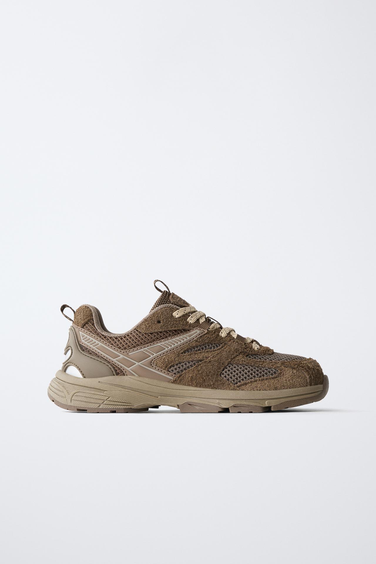 TECHNICAL MESH TRAINERS — Brown