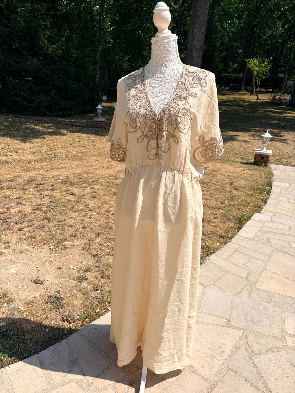 ΦΟΡΕΜΑ ΑΠΟ ΛΙΝΟ ΜΕ ΚΕΝΤΗΜΑ LIMITED EDITION - Image 2