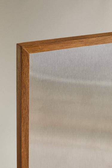 MAGNETIC BOARD WITH WOODEN FRAME - Crème de Zara - Image 3