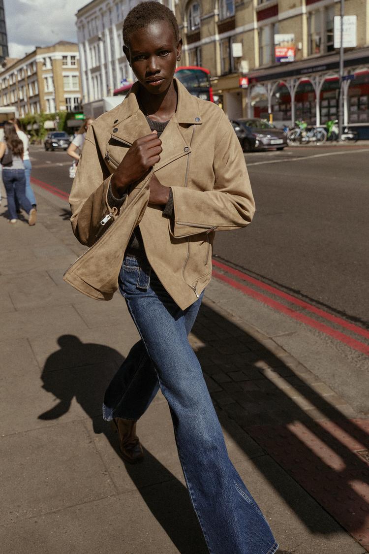 CAZADORA BIKER EFECTO ANTE