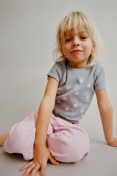 Zara TWILL BALLOON PANTS - Pink