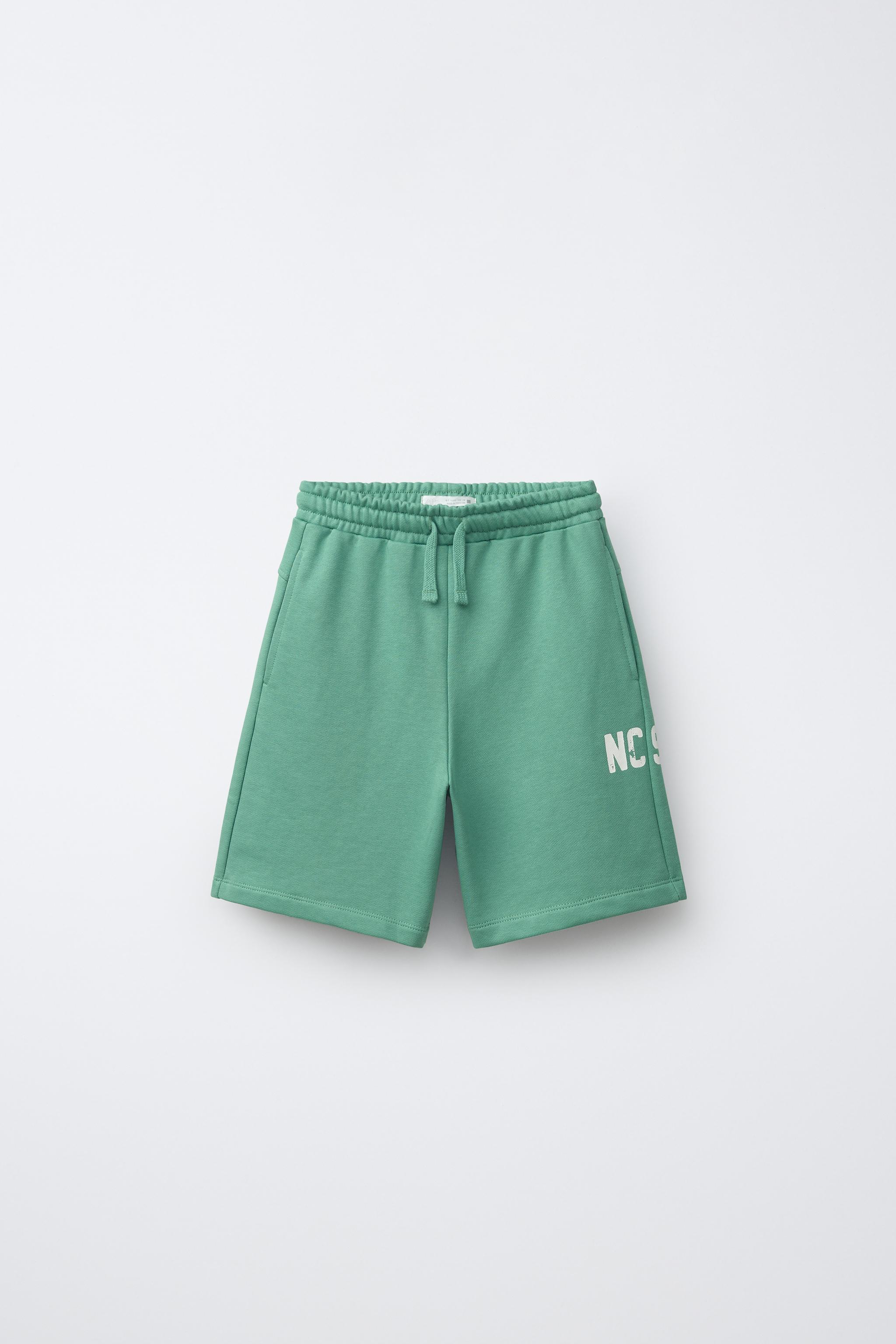 Детские шорты Zara PRINTED JOGGING SHORTS