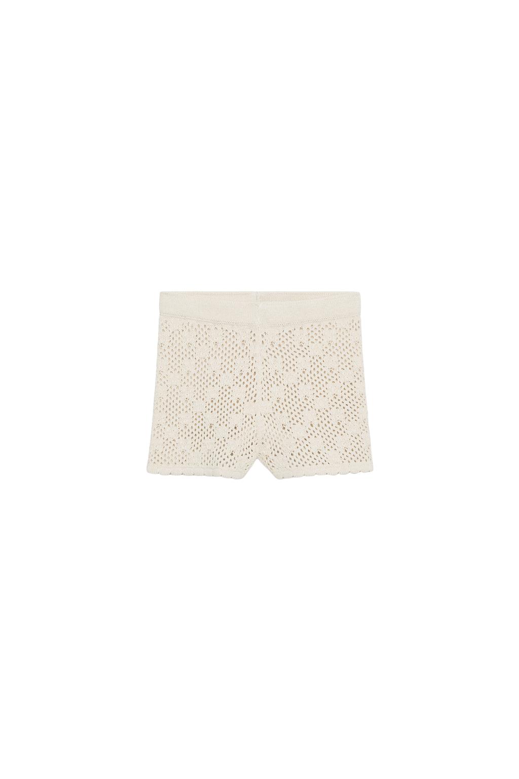 POINTELLE KNIT SHORTS - image 3