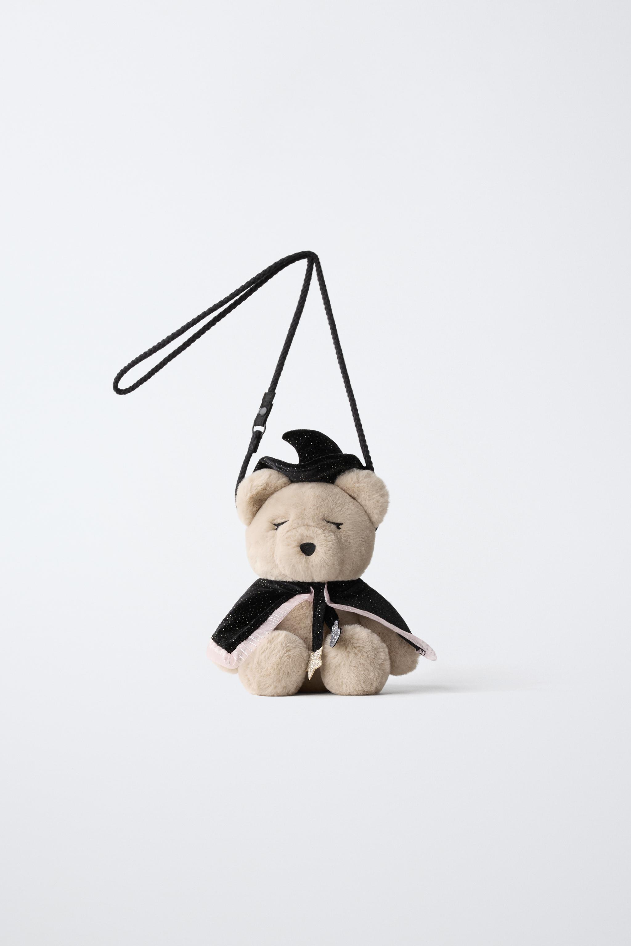 TEDDY BEAR COSTUME CROSSBODY BAG - Off White | ZARA United States