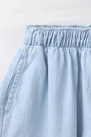 JEAN BALLON FLUIDE - Bleu clair de Zara - Image 2