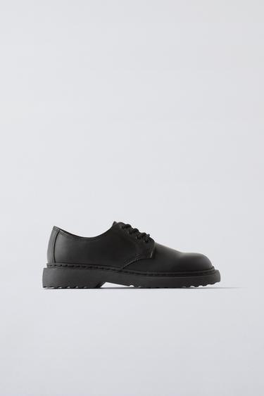 DERBY SHOES - Black by Zara - Image 0