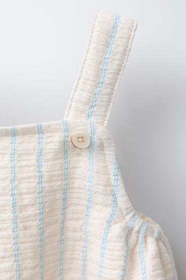 BODY À RAYURES - Écru de Zara - Image 2