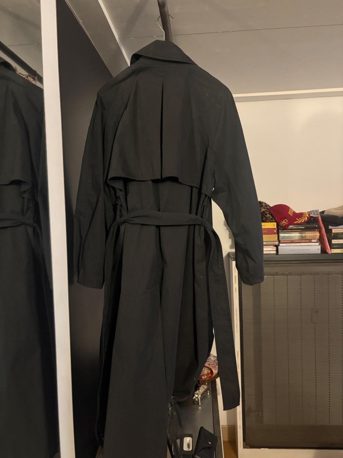 OVERSIZE TRENCH COAT WITH BELT - Image 2