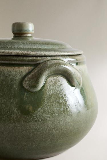 SOUPIÈRE TERRE CUITE AVEC COUVERCLE - Vert de Zara - Image 4