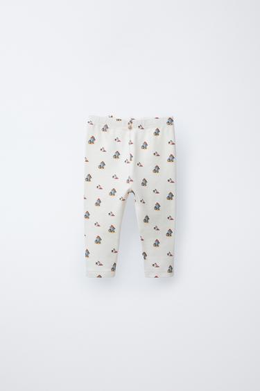 Zaras MJUKA PADDINGTON™-LEGGINGS - Naturfärg - Bild 0
