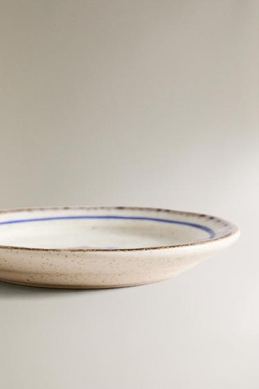 ASSIETTE À PAIN GRÈS POISSON - Bleu de Zara - Image 3