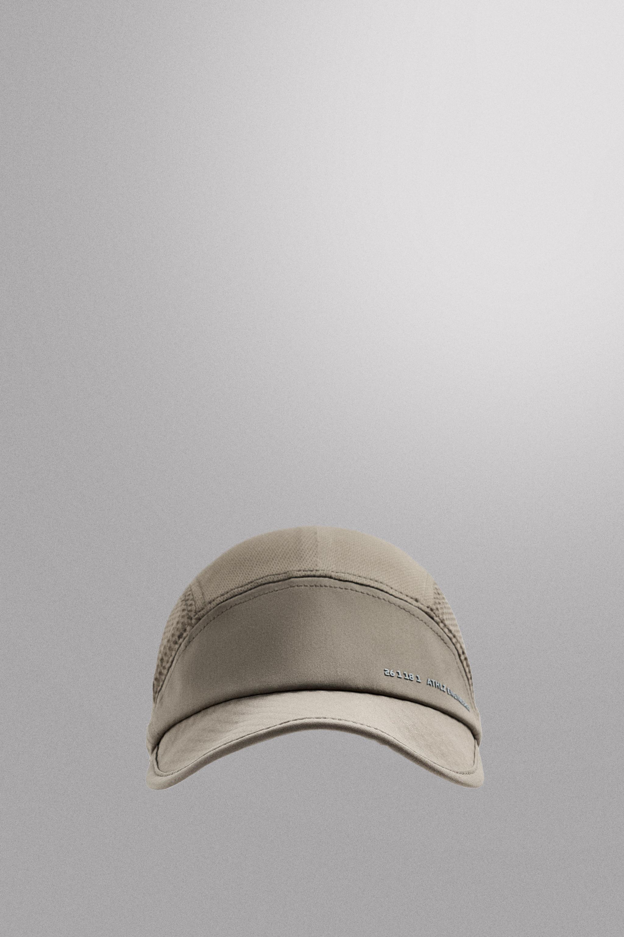PERFORATED TECHNICAL CAP - Light lime green | ZARA United States