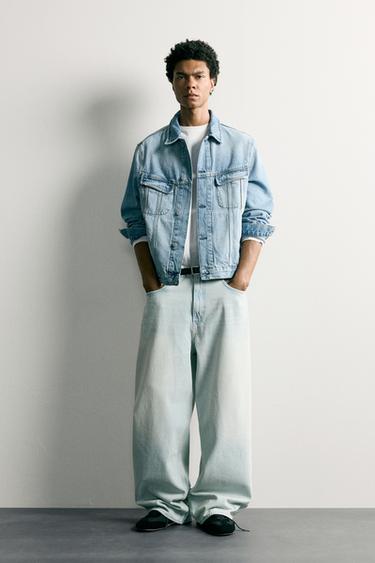 Jeans de corte holgado