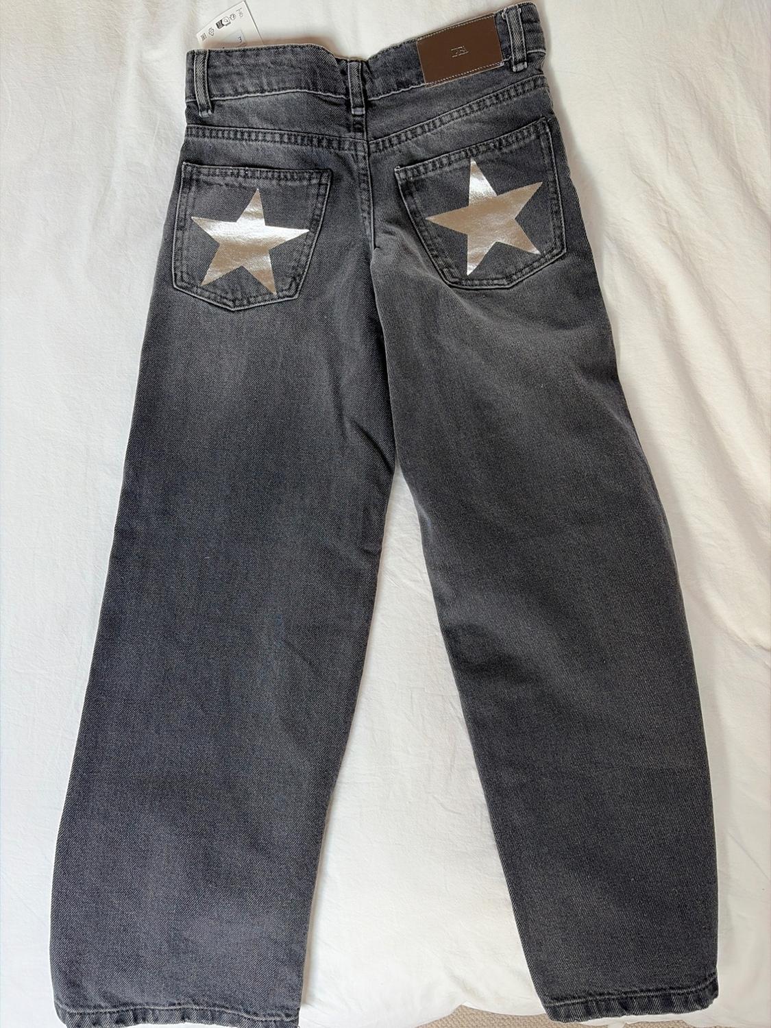 WIDE-LEG JEANS WITH STARS - Image 2