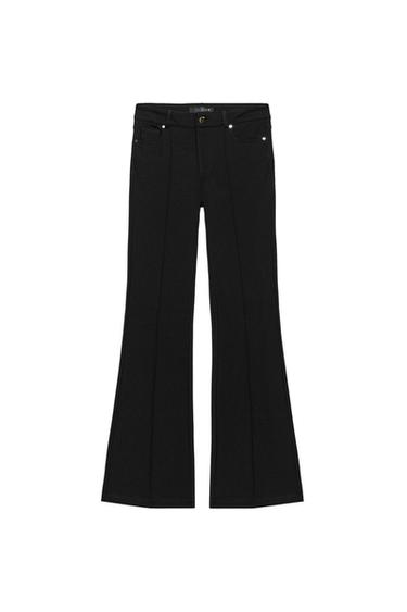FLARE TROUSERS - Black by Zara