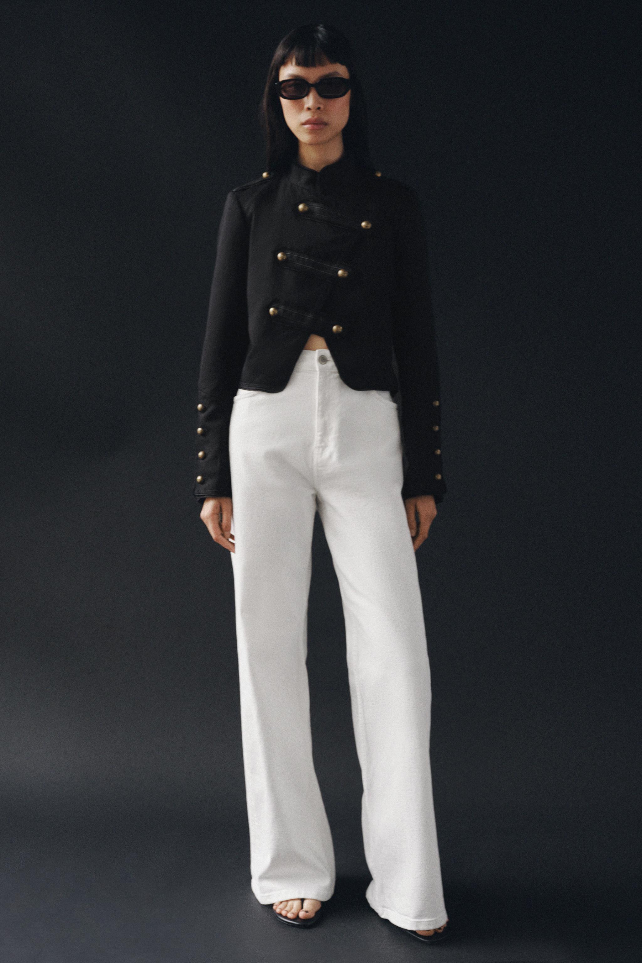 ZW COLLECTION FIREMAN CLASP JACKET - Black | ZARA United States