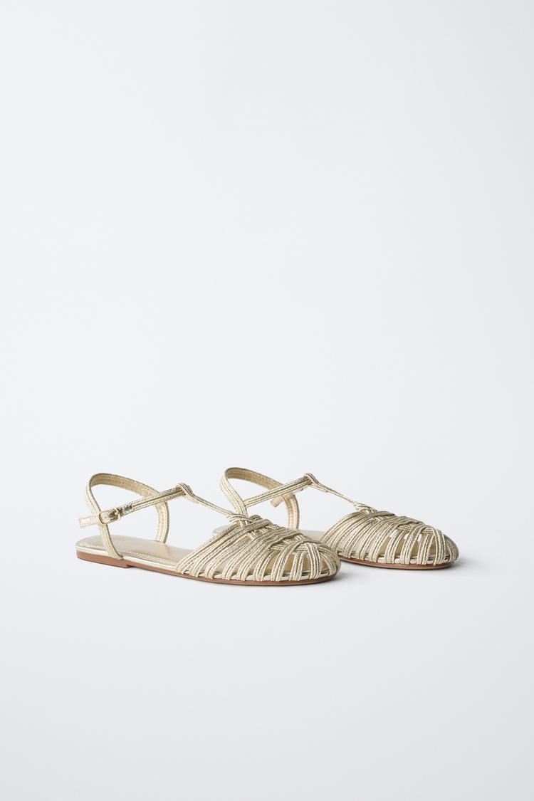 Sandalias metálicas de rejilla 2