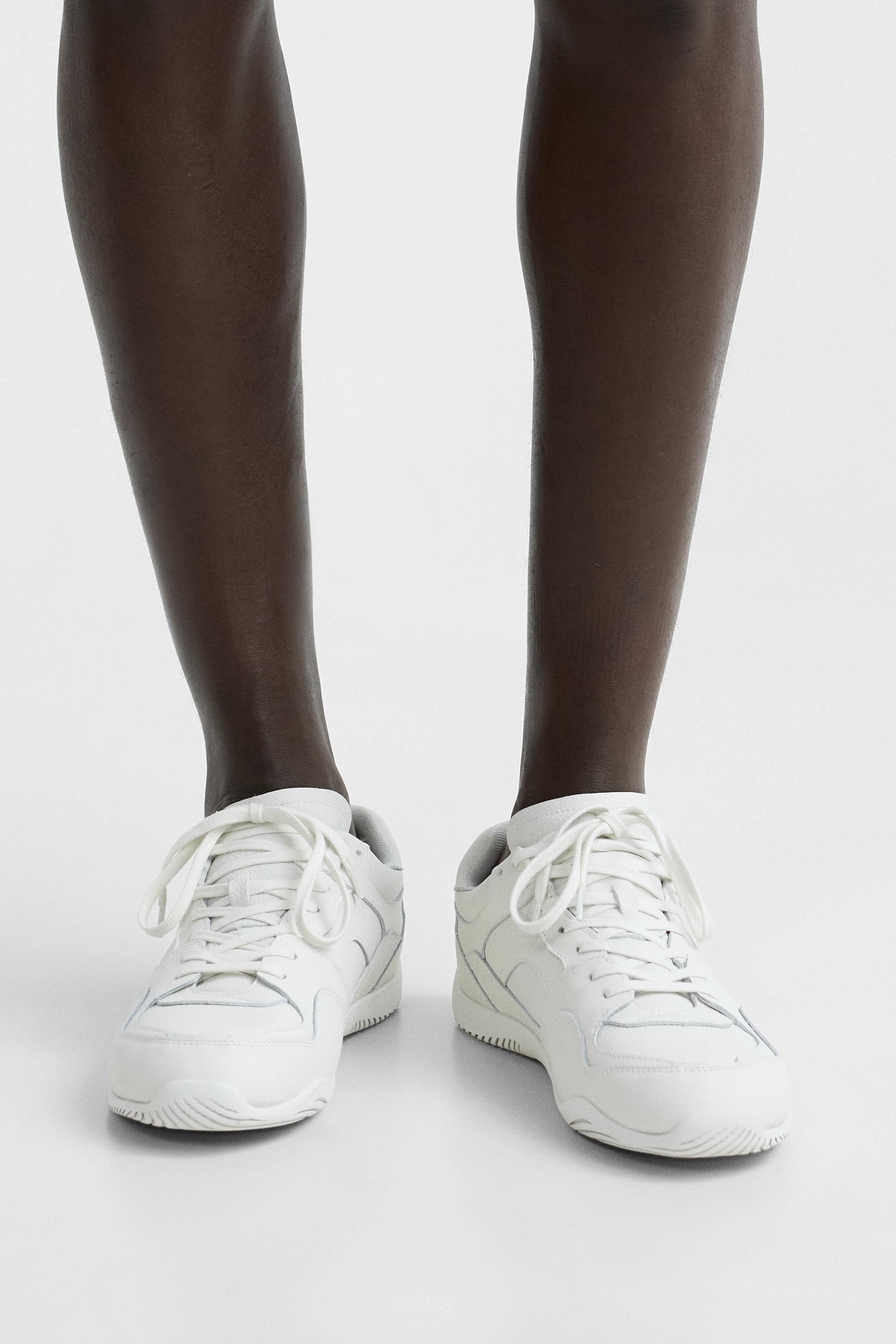Zara white sneakers mens new arrivals