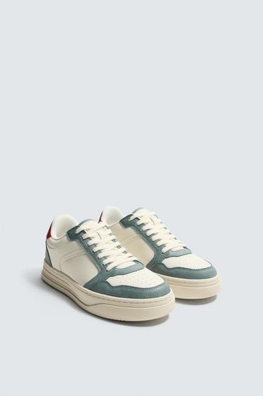 BASKETS STYLE RÉTRO - Multicolore de Zara