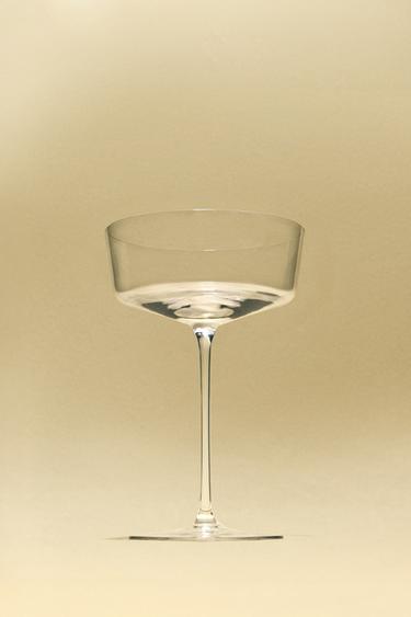 COUPE À CAVA VERRE SOUFFLÉ CRISTALLIN -  de Zara