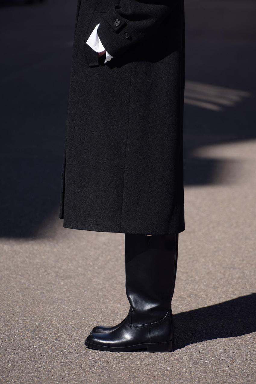 オーバーサイズ ソフトコート - ブラック | ZARA Japan / 日本