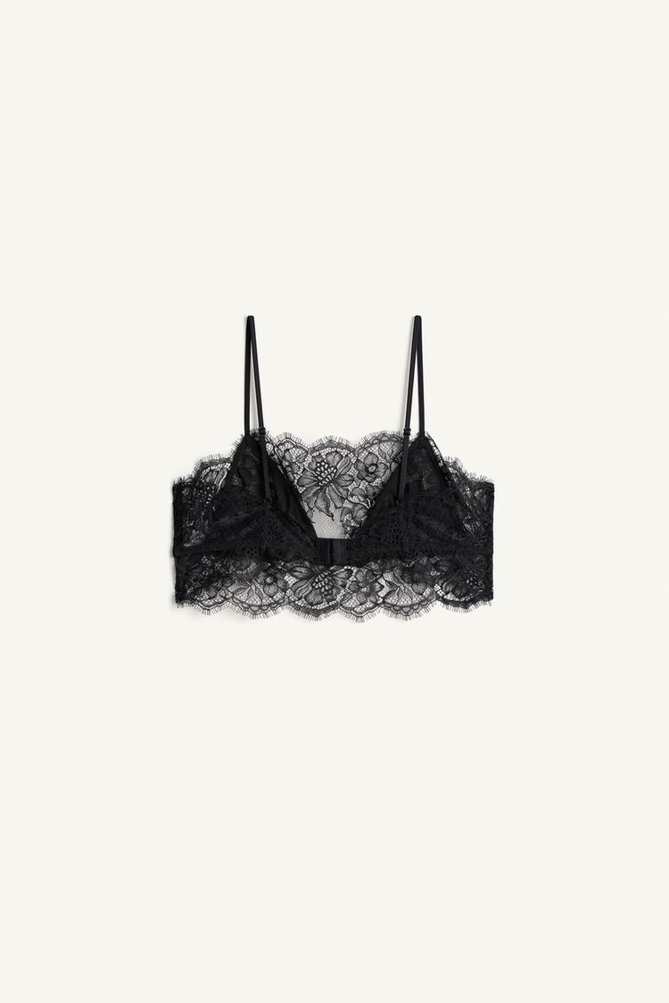 Sujetador bandeau encaje limited edition