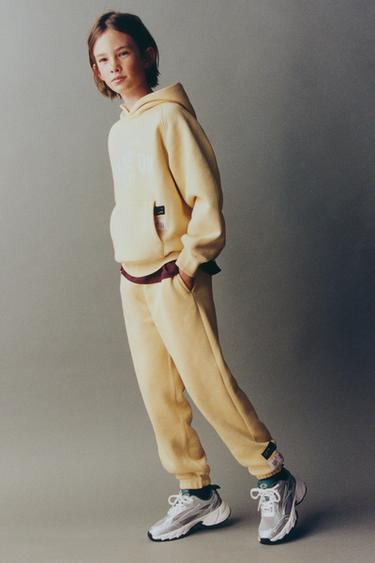 Zara JOGGER PANTALONE SA ETIKETAMA – Žuta