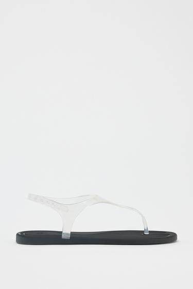 SANDALES BRIDES VINYLE - Multicolore de Zara - Image 1