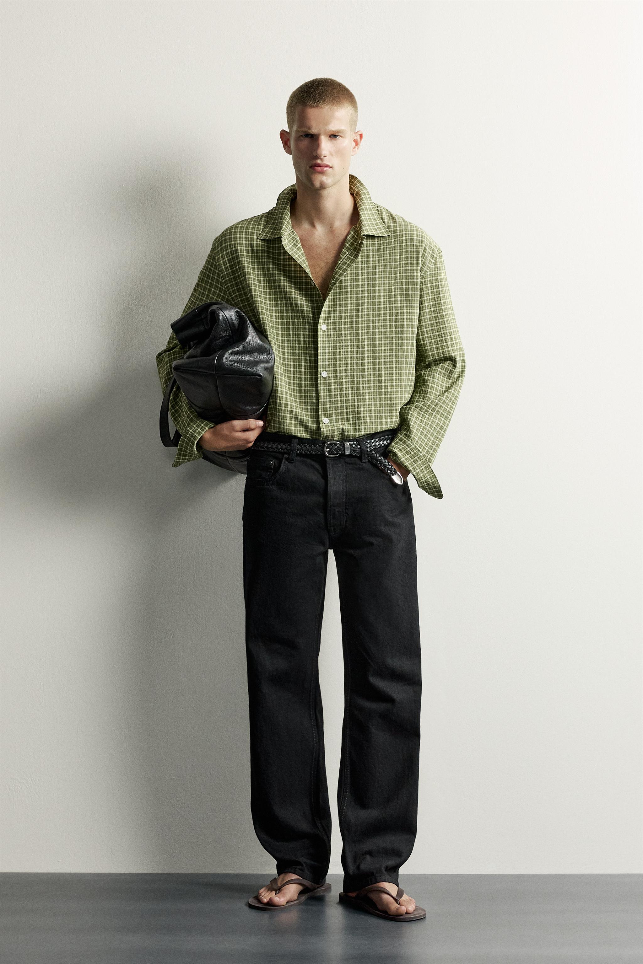 CHEMISE FLUIDE À CARREAUX