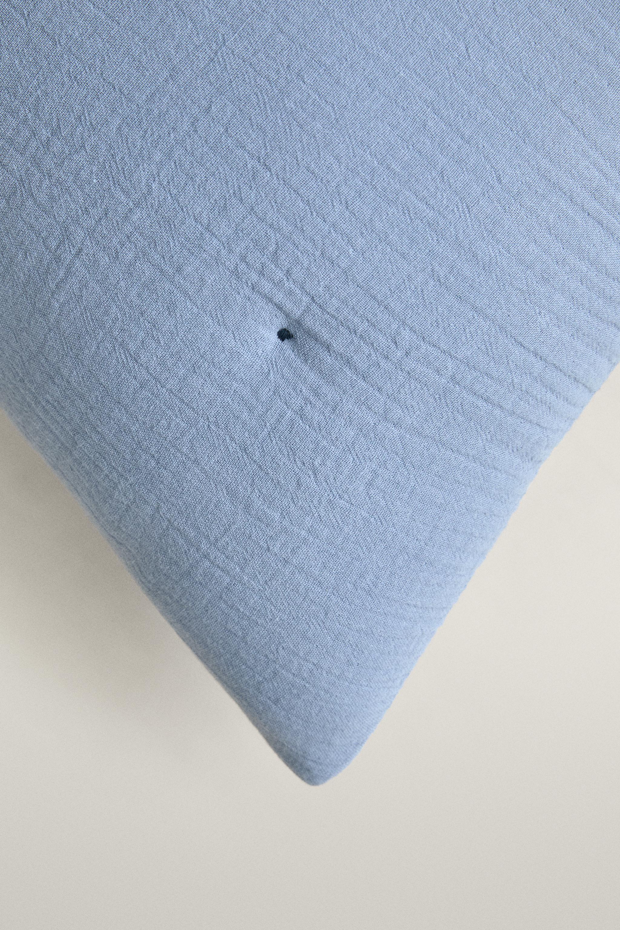 KIDS' CHIFFON THROW PILLOW COVER — Blue