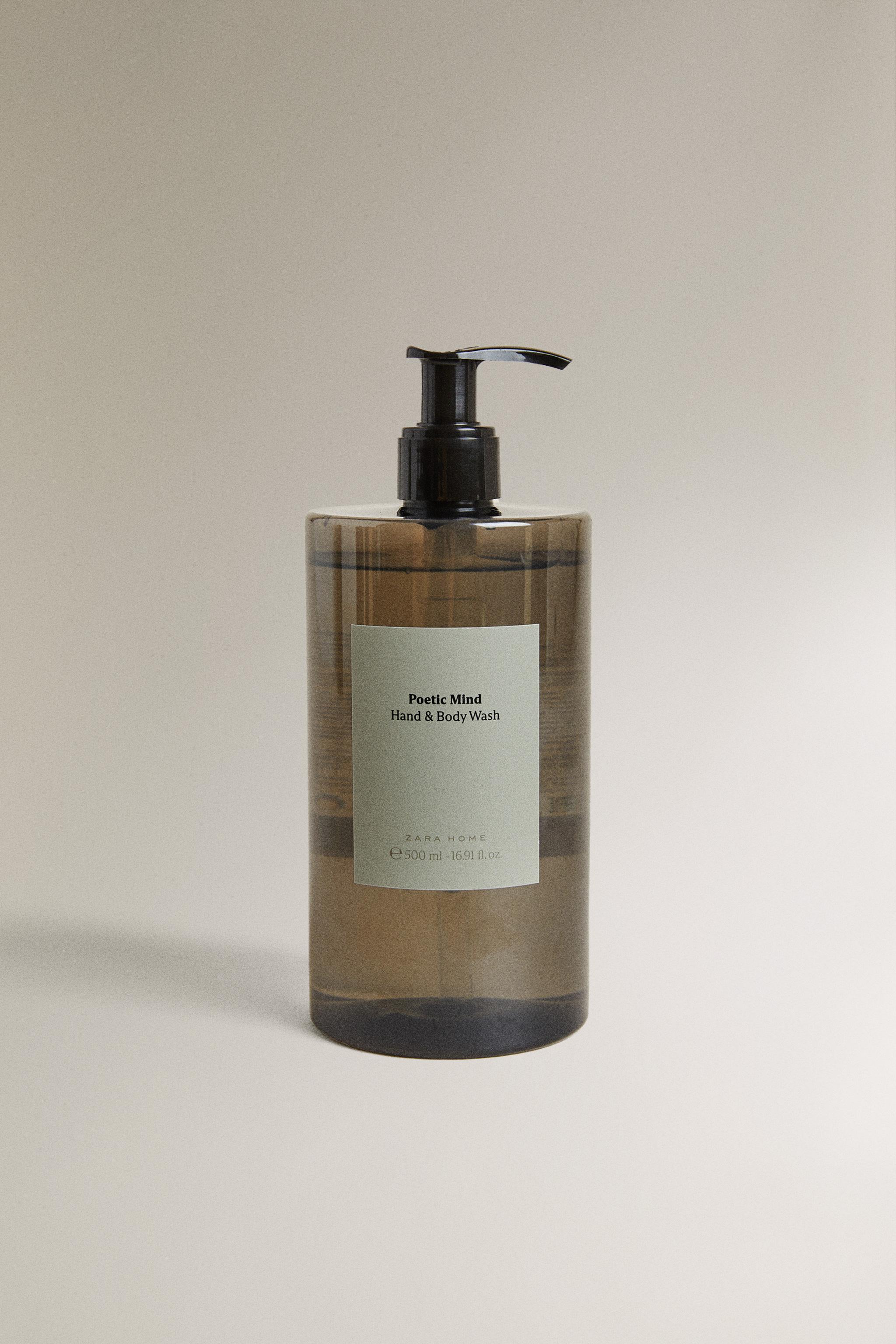 (500 ML) POETIC MIND LIQUID HAND AND BODY SOAP — Dusty pink