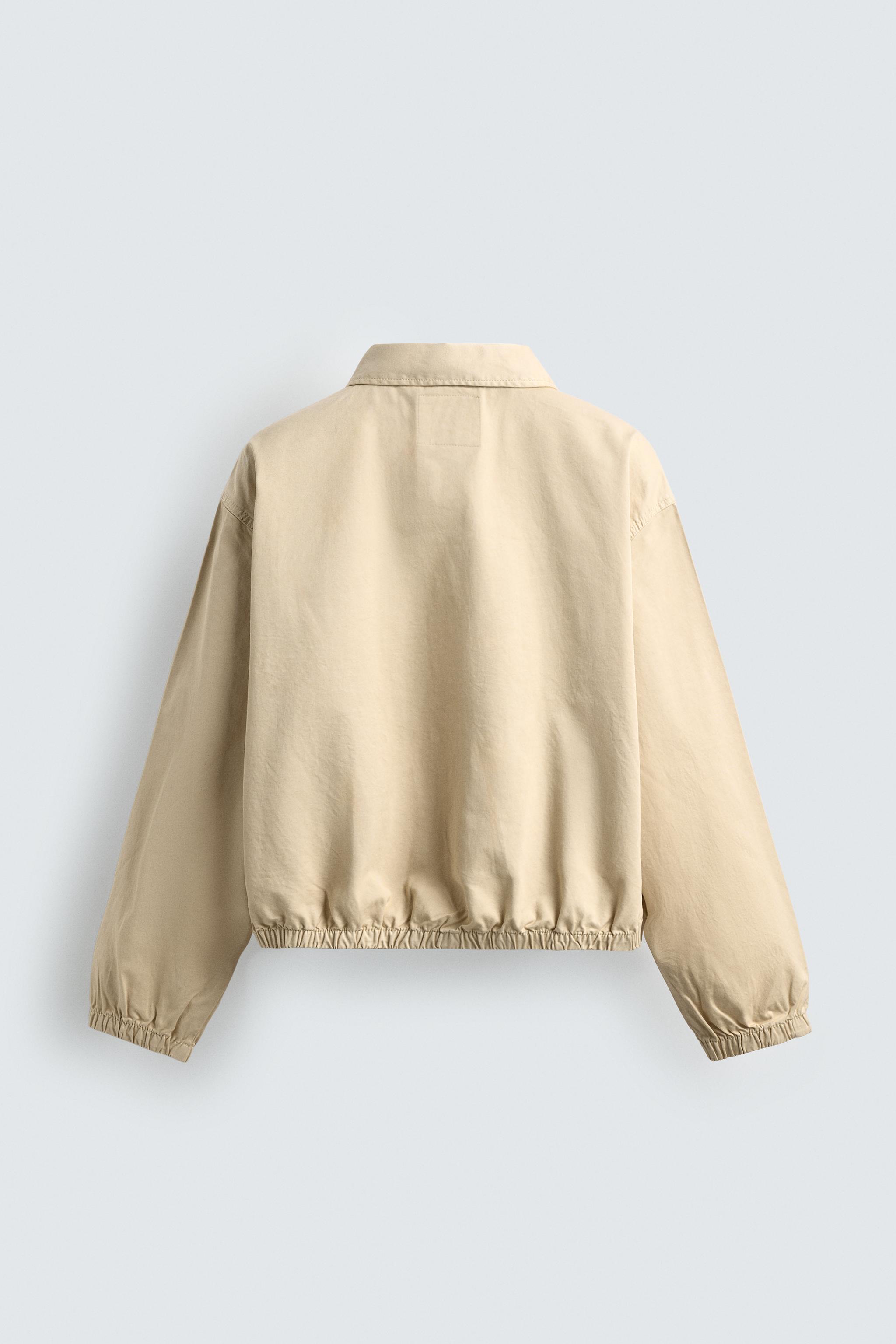 BLOUSON COURTE COUPE BRODÉE