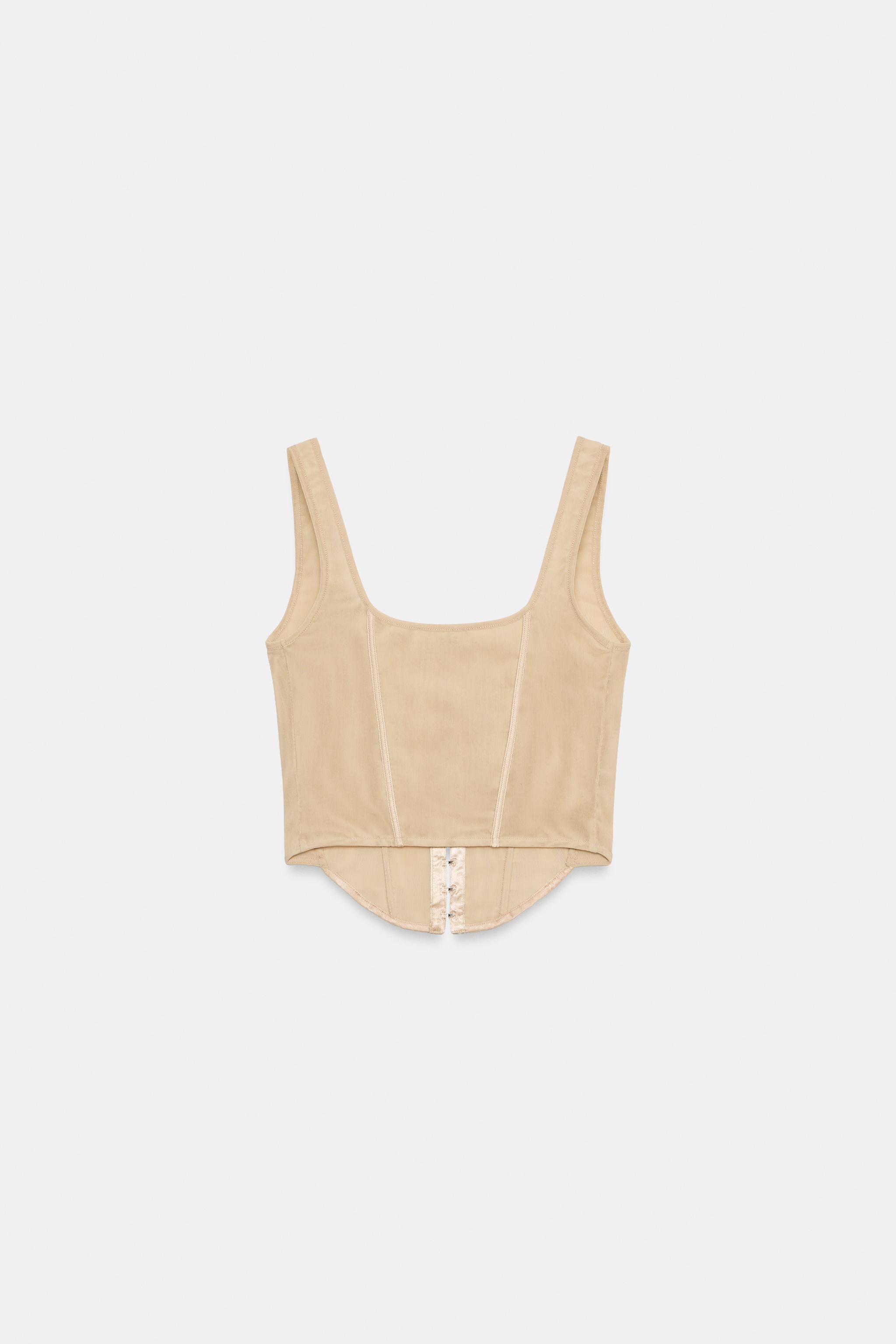 TULLE CORSET TOP