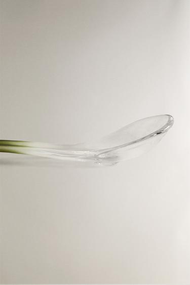 OMBRÉ GLASS SOUP SPOON - Green by Zara - Image 3