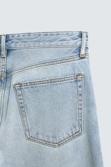 FLARED FIT JEANS - Light blue by Zara - Image 9