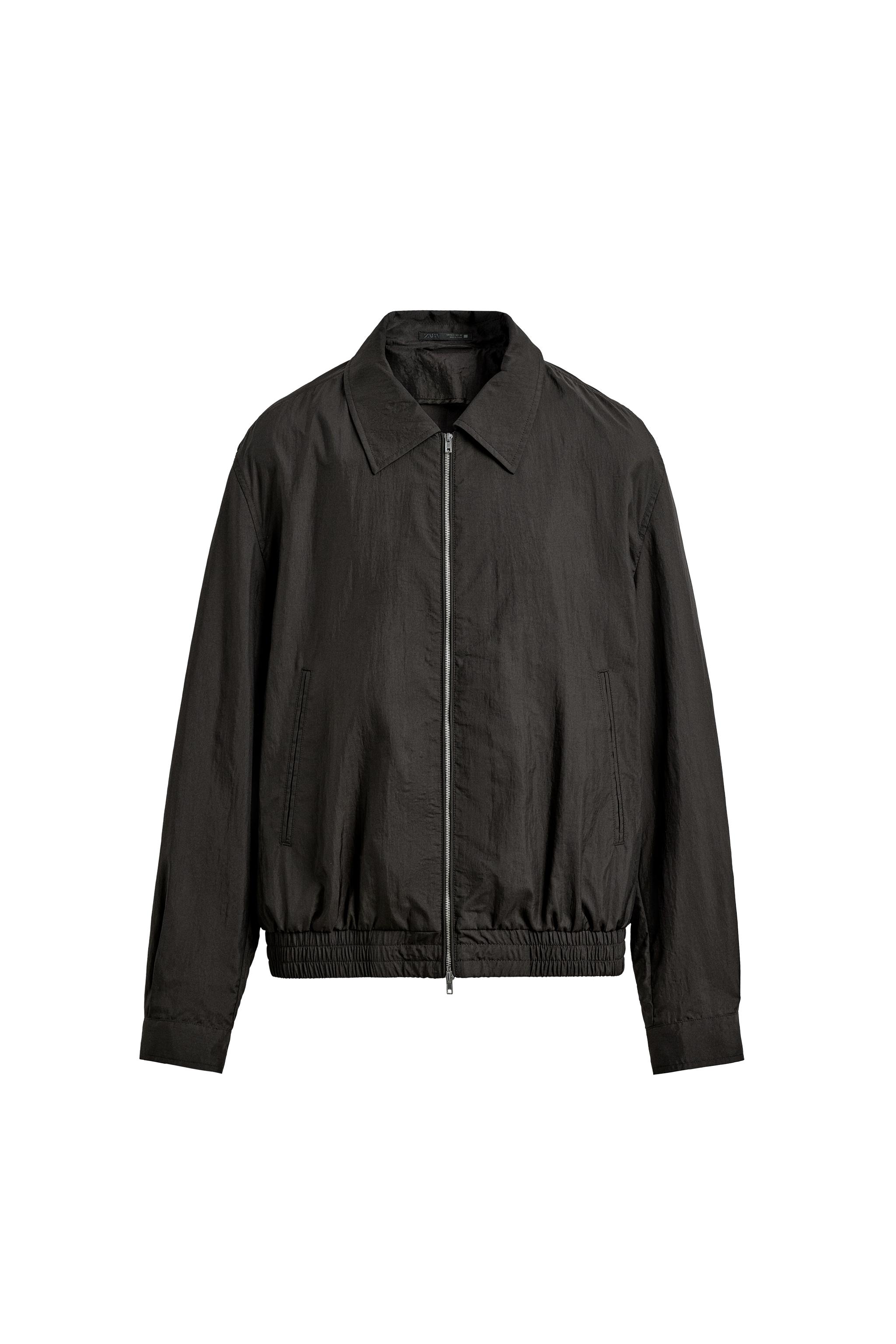 リラックスフィットテクニカルジャケット - ブラウン | ZARA Japan / 日本
