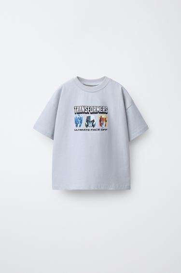 ФУТБОЛКА С ПРИНТОМ TRANSFORMERS® — СЕРЫЙ от Zara